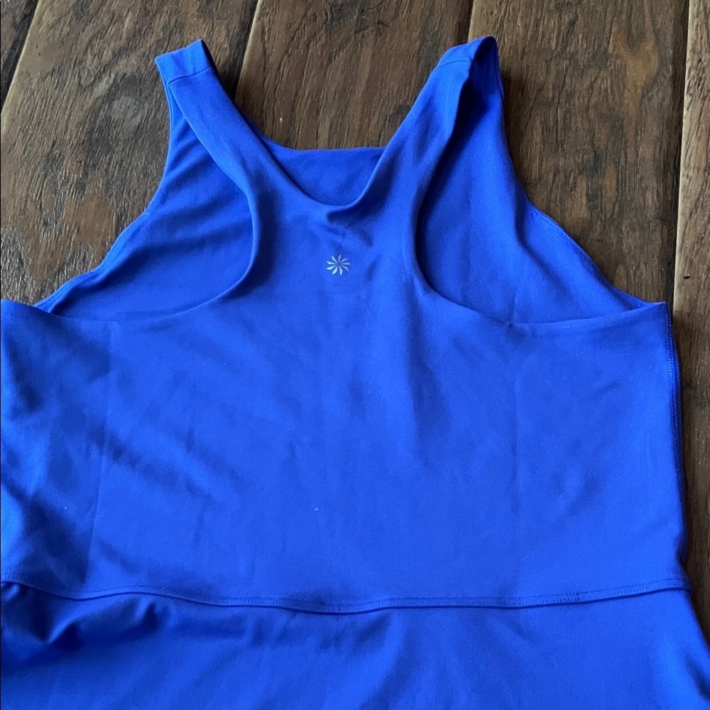 Athleta Women's Casual Dress in Bright Blue - Size Medium - Picture 7 of 10